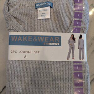 Wake & wear by Ink + Ivy Grey 2 Pc Lounge Set- BNWT
